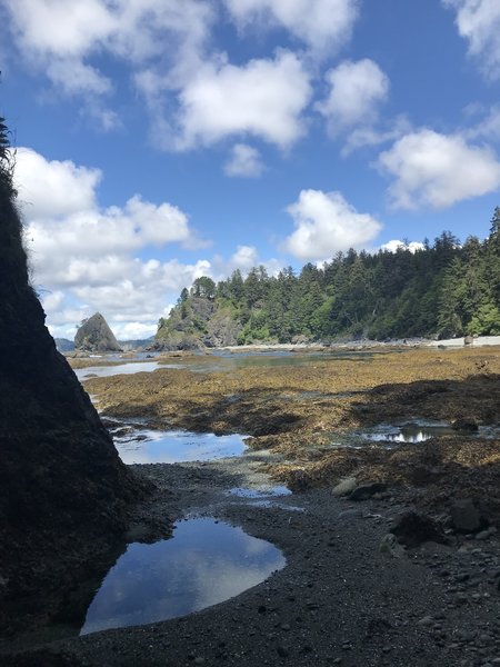 Looking back on Point Of The Arches.