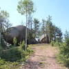 Walk up to Balanced Rock