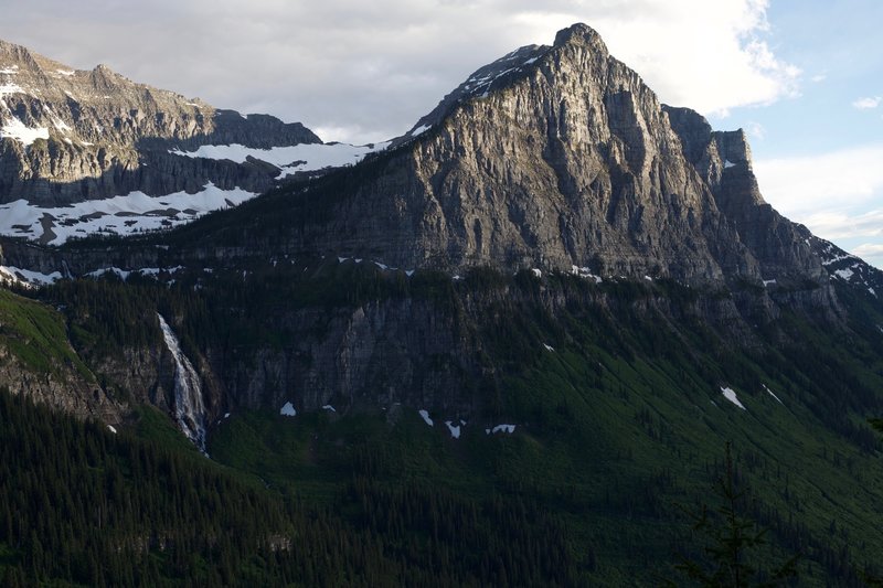 Bird Woman Falls from the Going to the Sun Road.