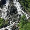 Horsetail Falls from the parking lot after the hike above. We did this hike with 4 adults and 4 kids (aged 3,5, 5,7!) They did it! It was tough but they were awesome!