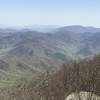 View from rock outcropping on Priest trail