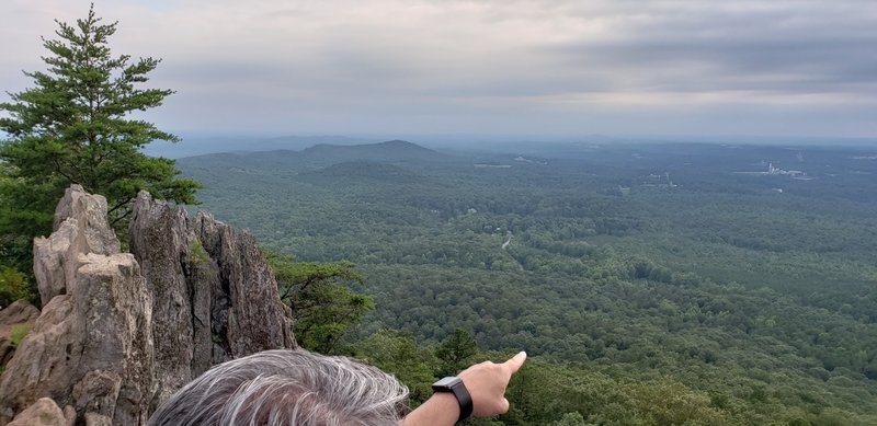 The view from the Pinnacle