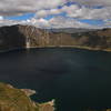 View of Laguna Quilotoa from the Crater Rim