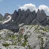 Sawtooth scenery in the Durmitor Mountains