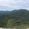 From Mount Garfield summit looking to the backside of Mount Lafayette.