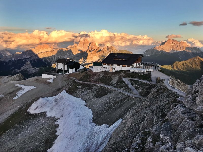 Dolomite sunsets don't disappoint.