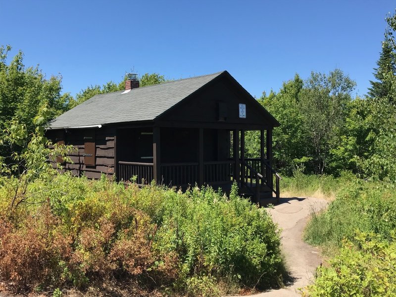 Caretaker's cabin at summit of Mt Arab