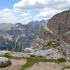 View from Forces de Sieles ridge into the Langental