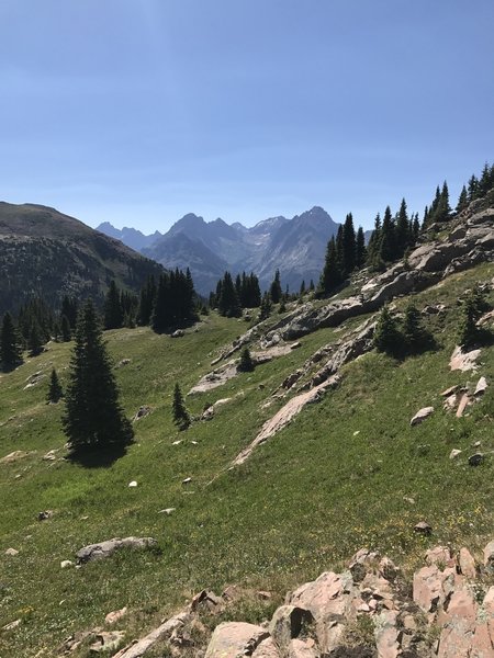 Needles from Twighlight peak meadow