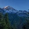 Great Sunrise on Mt. Rainier from the approach trail