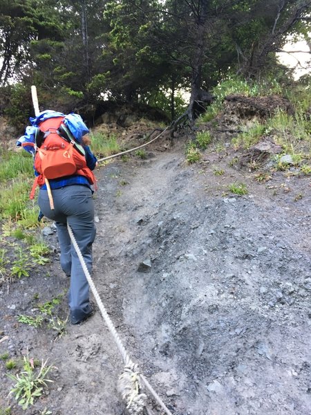 Climbing up Rope Assist #8