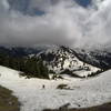 Looking at Goat mountain and the Twin Lakes.