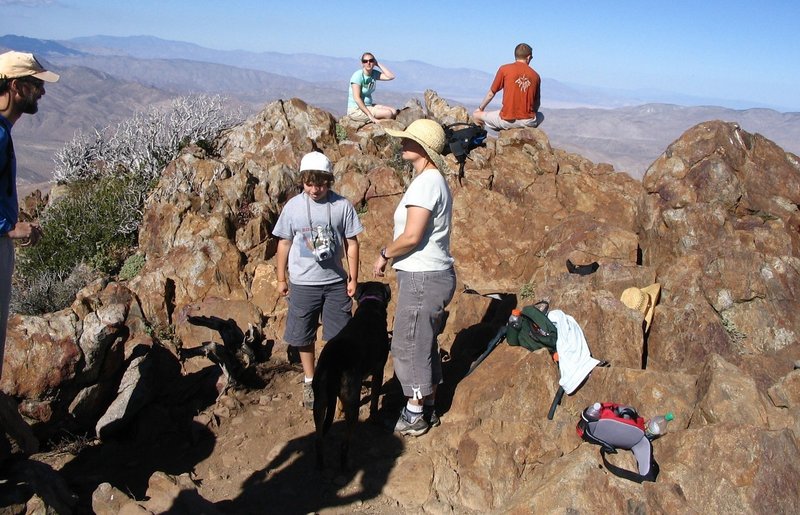 Summit of Garnet Peak