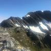 Looking up towards Mt. Alyeska