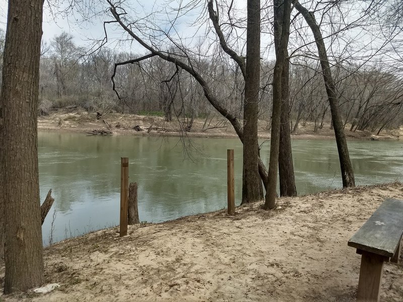 Rest a spell overlooking the Meramec River