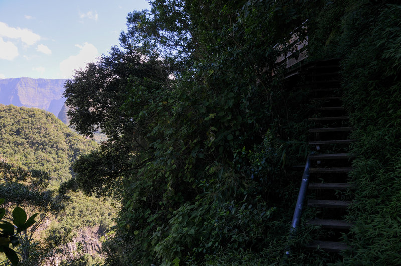 Another example of how Augustave is integrated into the cliffs. It's a little like Zion National Park with jungle.