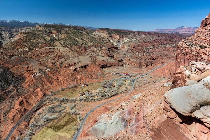 Capitol reef 2025 rim overlook trail