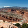 Mummy Cliff from Navajo Nobs