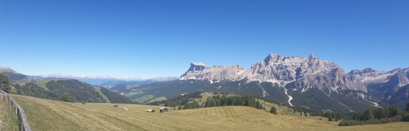 Panorama from trail