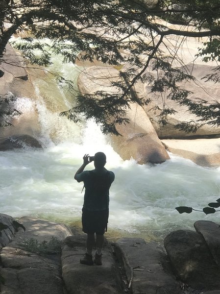 Franconia Falls - just off the path