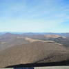 View from the top of Elk Knob (in winter) looking north.