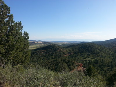 Views for days, on top of "lookout" spur trail