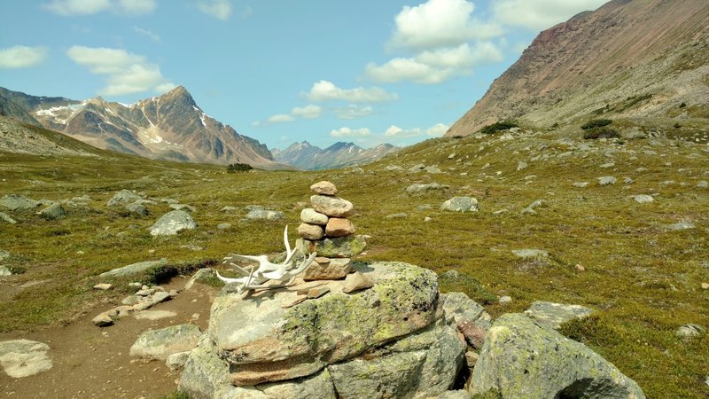 Jonas Pass, looking northwest.