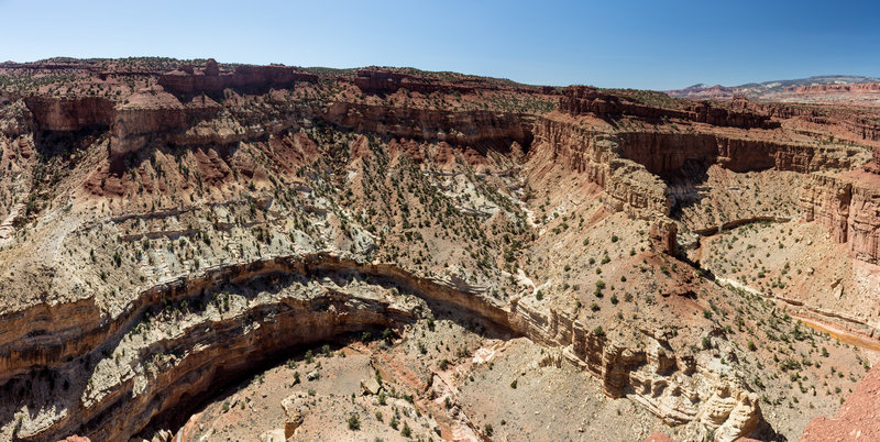 Sulphur Creek Canyon.