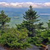 view from Winslow Trail, Pleasant Lake on right