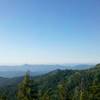 View from the top of Bohemia Mountain with the Fairview Peak watchtower in the midground.