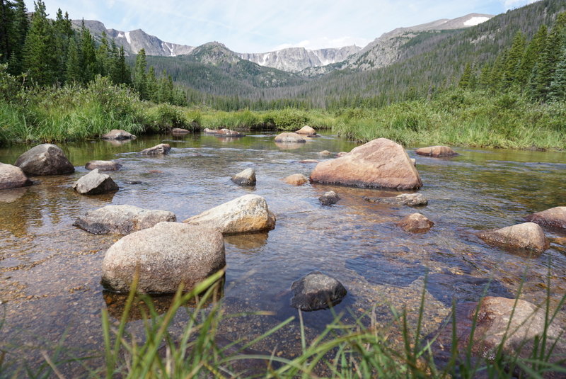 View from Cirque Meadows