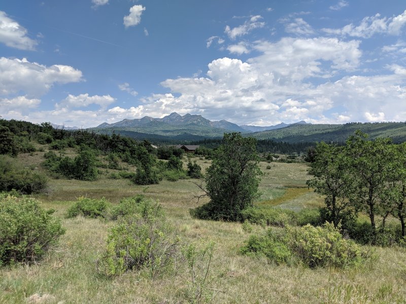 A beautiful view from the trail.