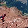 Looking down 2nd gully