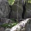 West side of Old Rag off trail exploring.