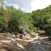 Downstream from upper falls