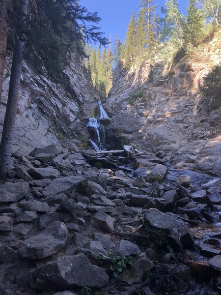 Falls between Lost Lake and Dollar Lake