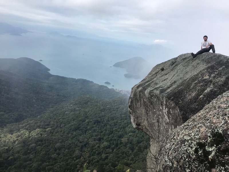 Parrots Head looking down on Abraao