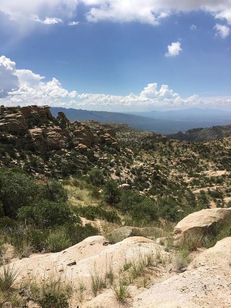 View during the Green Mountain Trail