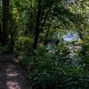 Where Burnett's Creek flows into the Wabash River.