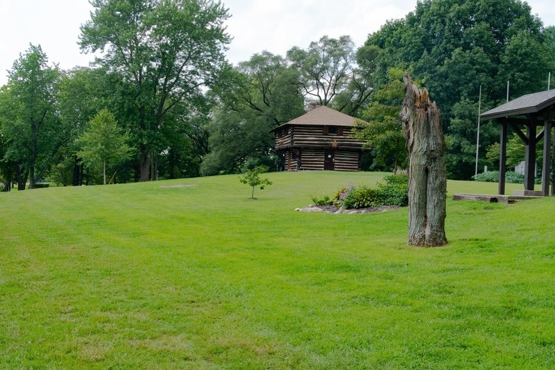 Fort Ouiatenon - the southern terminus of the Wabash Heritage Trail.