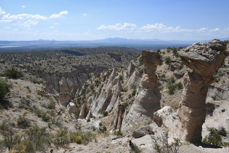 Nearing the top of the trail.