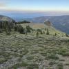 Northeast view on Mount Lola