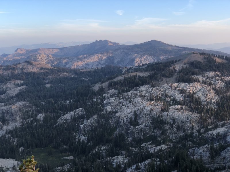 Castle Peak from Mount Lola.