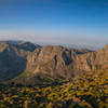 Looking south from the summit, Sangre De Cristo Range.