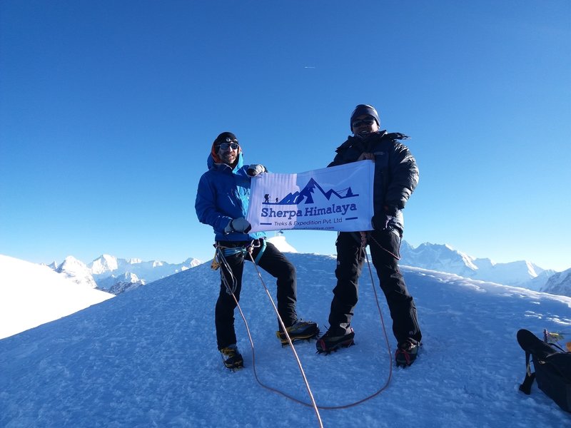 Mera Peak (6476m) Nepal.