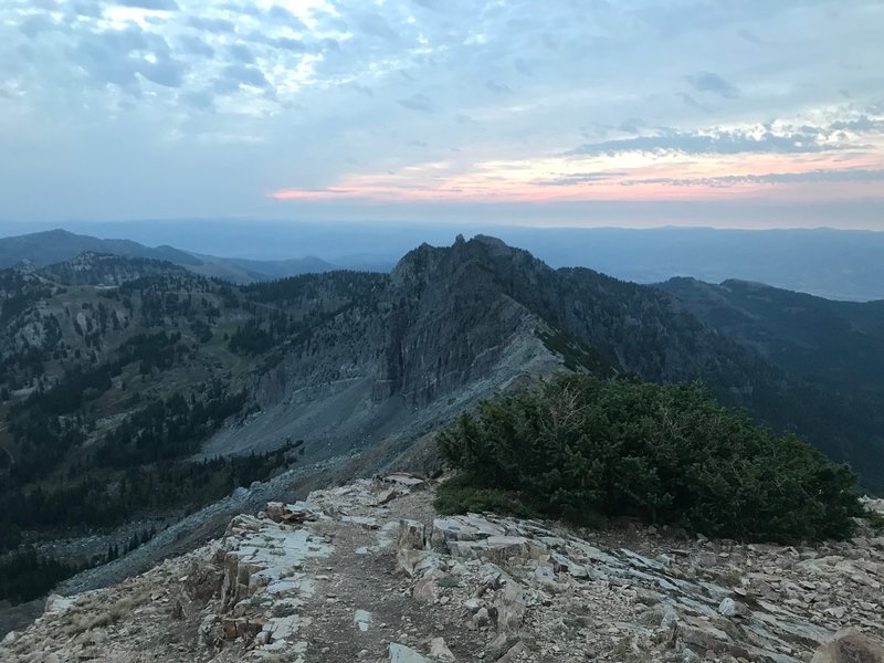 View of the Devil's Caslte from Sugarloaf