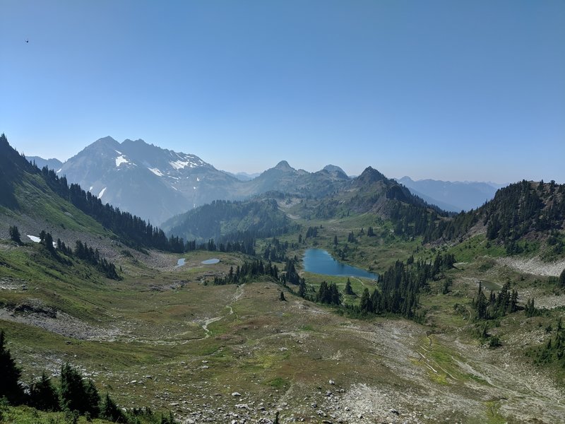 Lacrosse Basin from Rangers Pass