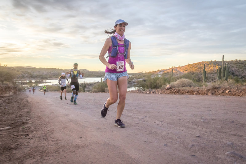 From 'spines' to 'pines' runners climb from the desert to the cool forests of the Bradshaw Mountains in Crown King, Arizona!