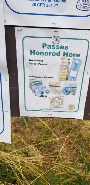 You need one of these forest passes, otherwise you'll get a $5 fine.