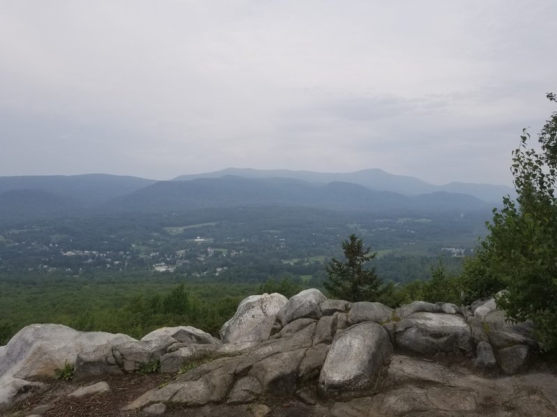 View of Mt. Greylock from the "Cobbles" This is probably one of the best views on the trail in Massachusetts.